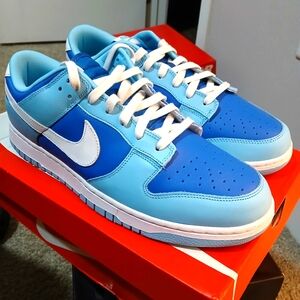 Nike Dunk Low Retro QS Argon Flash Sneakers